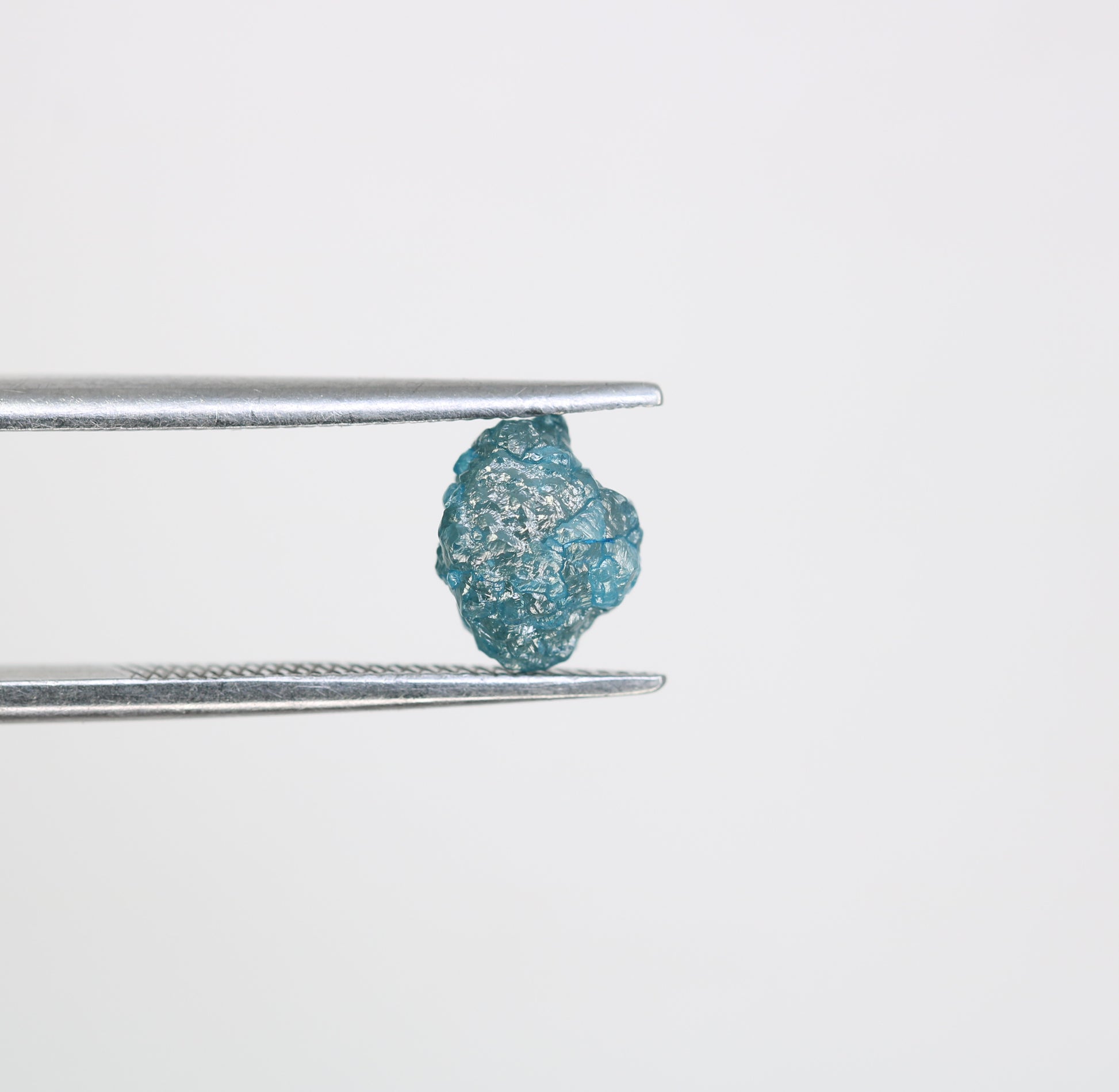 1.49 CT Rough Blue Irregular Cut Raw Diamond For Engagement Ring - JayKrishna Diamond