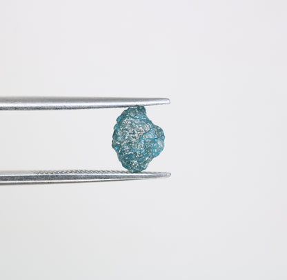 1.49 CT Rough Blue Irregular Cut Raw Diamond For Engagement Ring - JayKrishna Diamond