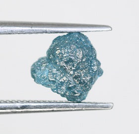 1.55 CT Rough Irregular Cut Blue Raw Diamond For Engagement Ring - JayKrishna Diamond