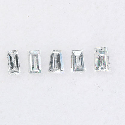 0.29 CT Baguette Cut Salt and Pepper Diamond – Ideal for Engagement Rings | Unique Salt and Pepper Baguette Diamond - JayKrishna Diamond