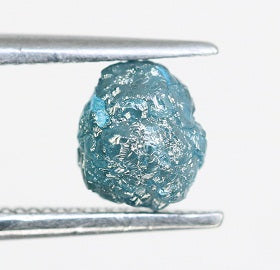 1.09 CT Uncut Rough Blue Diamond For Engagement Ring - JayKrishna Diamond