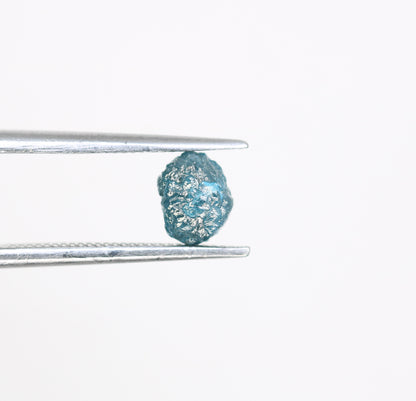 1.09 CT Uncut Rough Blue Diamond For Engagement Ring - JayKrishna Diamond