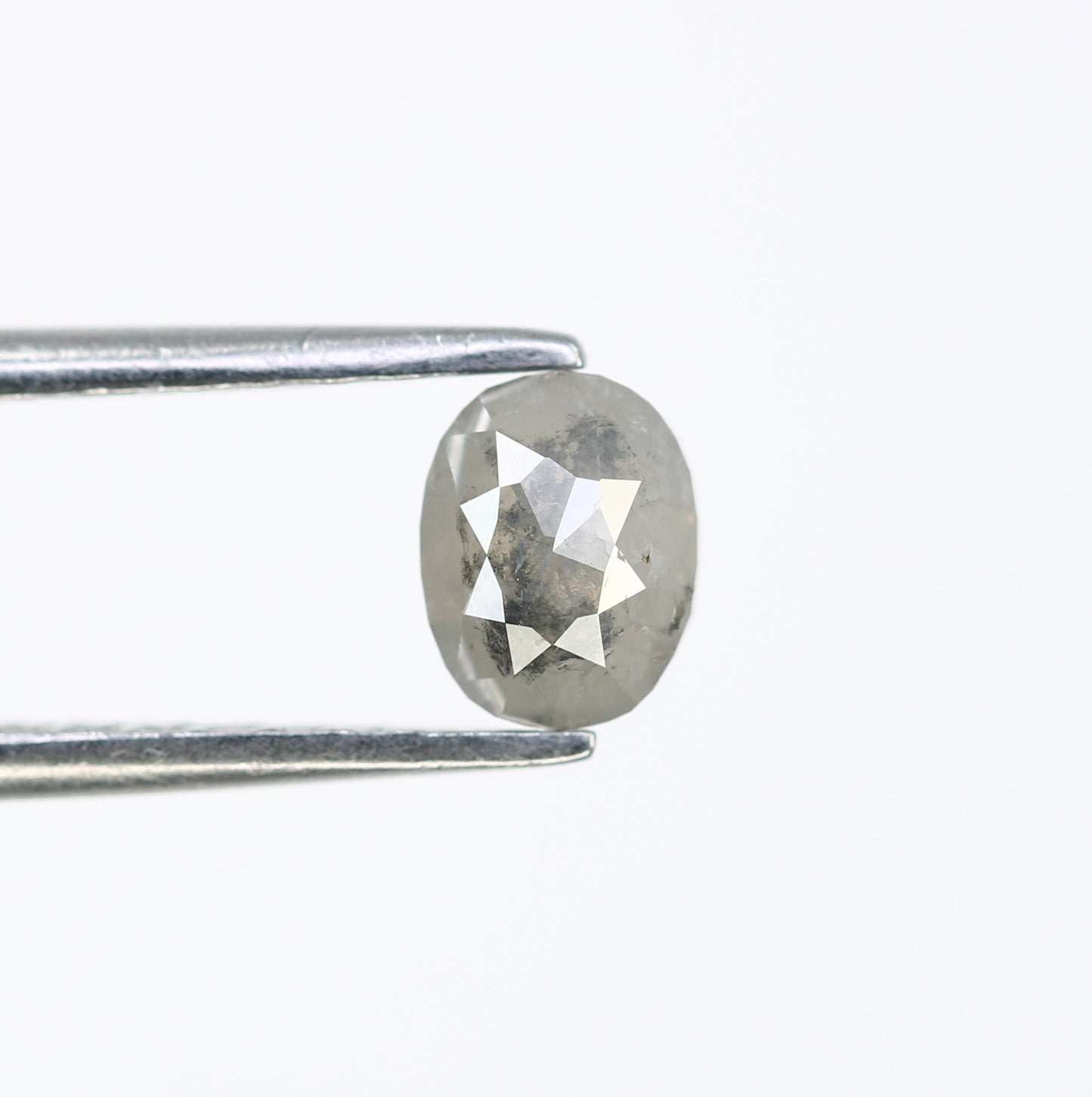 0.62 CT Oval Cut Grey Natural Diamond for a Timeless Engagement Ring: Distinctive Gemstone Jewelry Selection - JayKrishna Diamond