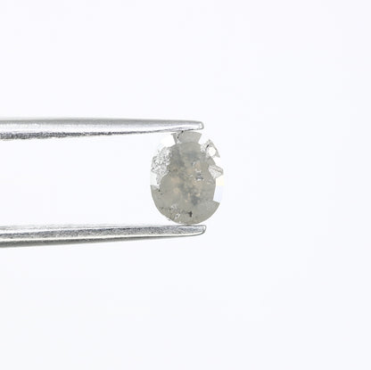0.62 CT Oval Cut Grey Natural Diamond for a Timeless Engagement Ring: Distinctive Gemstone Jewelry Selection - JayKrishna Diamond