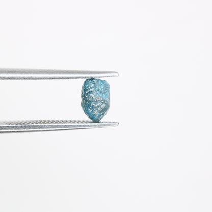 0.98 CT Rough Uncut Blue Diamond For Engagement Ring - JayKrishna Diamond