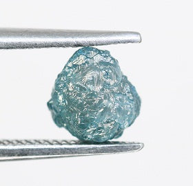 1.22 CT Rough Raw Uncut Blue Diamond For Engagement Ring - JayKrishna Diamond