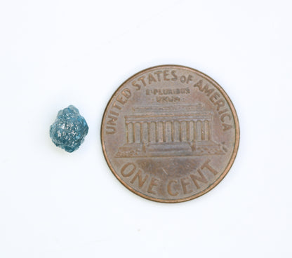 1.22 CT Rough Raw Uncut Blue Diamond For Engagement Ring - JayKrishna Diamond