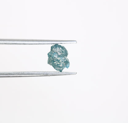 1.18 CT Uncut Rough Raw Blue Diamond For Engagement Ring - JayKrishna Diamond