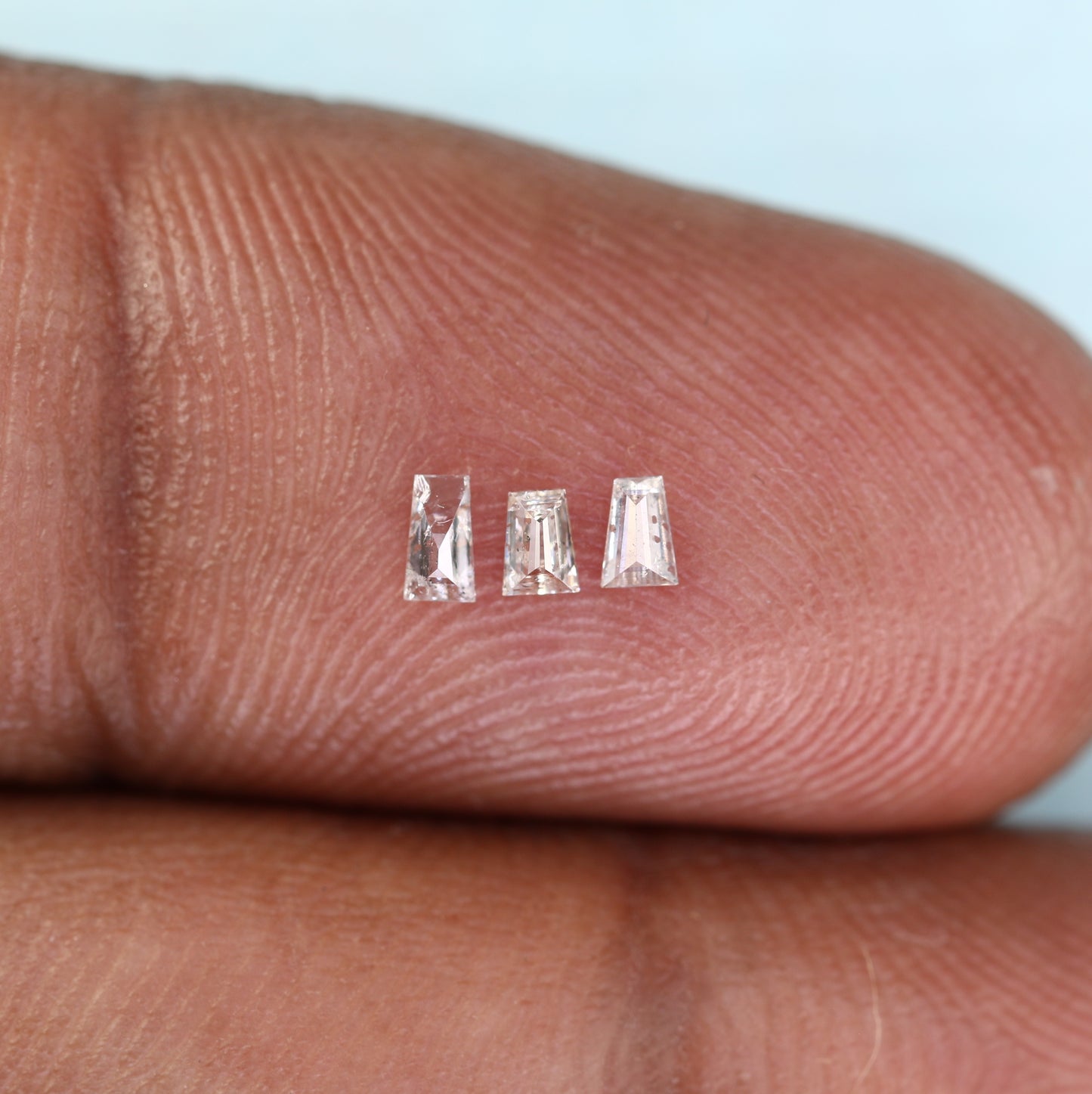 0.14 CT Salt and Pepper Baguette Cut Diamond for Engagement Rings, Custom Jewelry, and Stylish Bracelets - JayKrishna Diamond