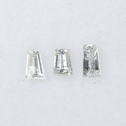 0.14 CT Salt and Pepper Baguette Cut Diamond for Engagement Rings, Custom Jewelry, and Stylish Bracelets - JayKrishna Diamond