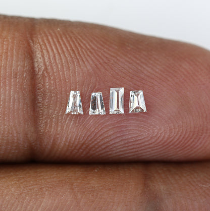 0.19 CT Salt and Pepper Baguette Diamond – Perfect for Engagement Rings, Necklaces, Promise Rings, Earrings & Anniversary Bracelet Gifts - JayKrishna Diamond