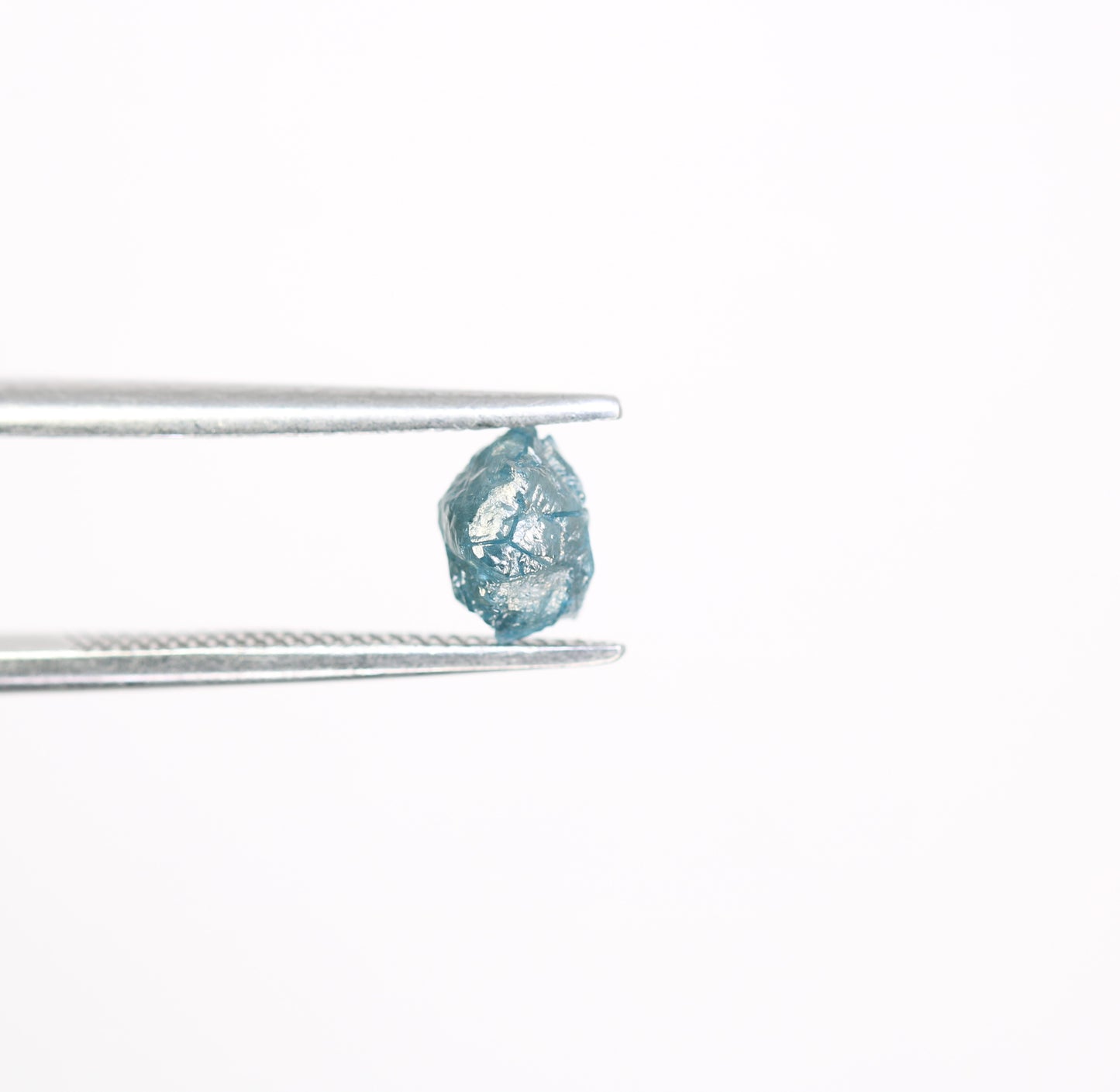 0.93 CT Rough Raw Irregular Cut Blue Diamond For Engagement Ring - JayKrishna Diamond
