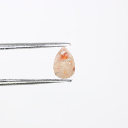0.60 CT Natural Peach Pear Cut Diamond for a Stunning Engagement Ring: Unique Gemstone Jewelry - JayKrishna Diamond