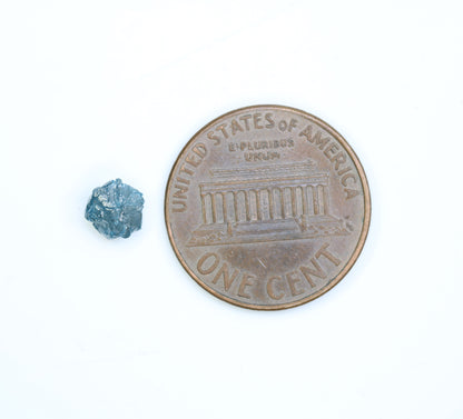 0.93 CT Rough Raw Irregular Cut Blue Diamond For Engagement Ring - JayKrishna Diamond