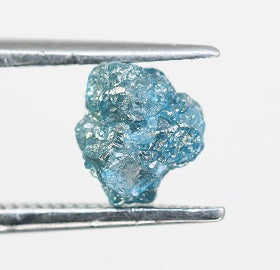 1.12 CT Blue Rough Raw Uncut Diamond For Engagement Ring - JayKrishna Diamond