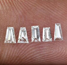 0.31 CT Baguette Shape Salt and Pepper Diamond – Ideal for Engagement Rings | Unique Salt and Pepper Baguette Diamond Jewelry - JayKrishna Diamond