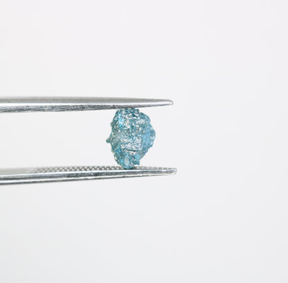1.12 CT Blue Rough Raw Uncut Diamond For Engagement Ring - JayKrishna Diamond