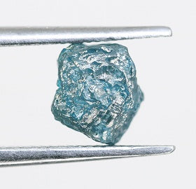 1.47 CT Blue Rough Raw Uncut Diamond For Engagement Ring - JayKrishna Diamond