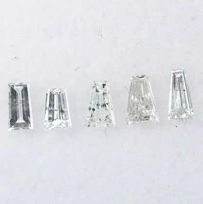 0.31 CT Baguette Shape Salt and Pepper Diamond – Ideal for Engagement Rings | Unique Salt and Pepper Baguette Diamond Jewelry - JayKrishna Diamond