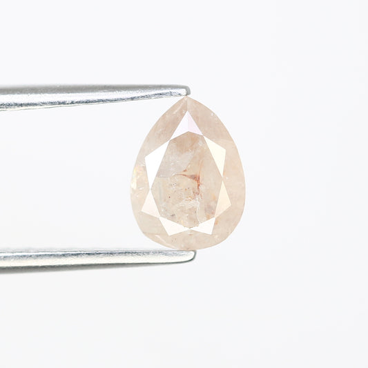 0.87 CT Natural Pear Shape White Diamond For Engagement Ring - JayKrishna Diamond