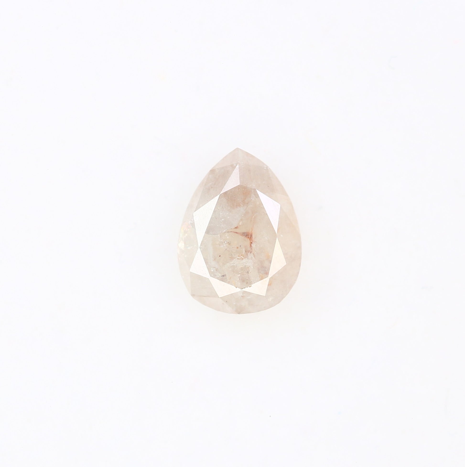 0.87 CT Natural Pear Shape White Diamond For Engagement Ring - JayKrishna Diamond