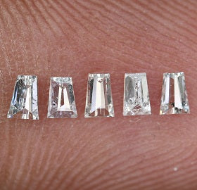 0.25 CT Baguette Cut Salt and Pepper Diamond – Perfect for Engagement Rings | Unique Salt and Pepper Diamond Jewelry - JayKrishna Diamond