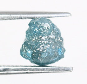 1.29 CT Rough Uncut Blue Diamond For Engagement Ring - JayKrishna Diamond