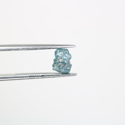 1.29 CT Rough Uncut Blue Diamond For Engagement Ring - JayKrishna Diamond