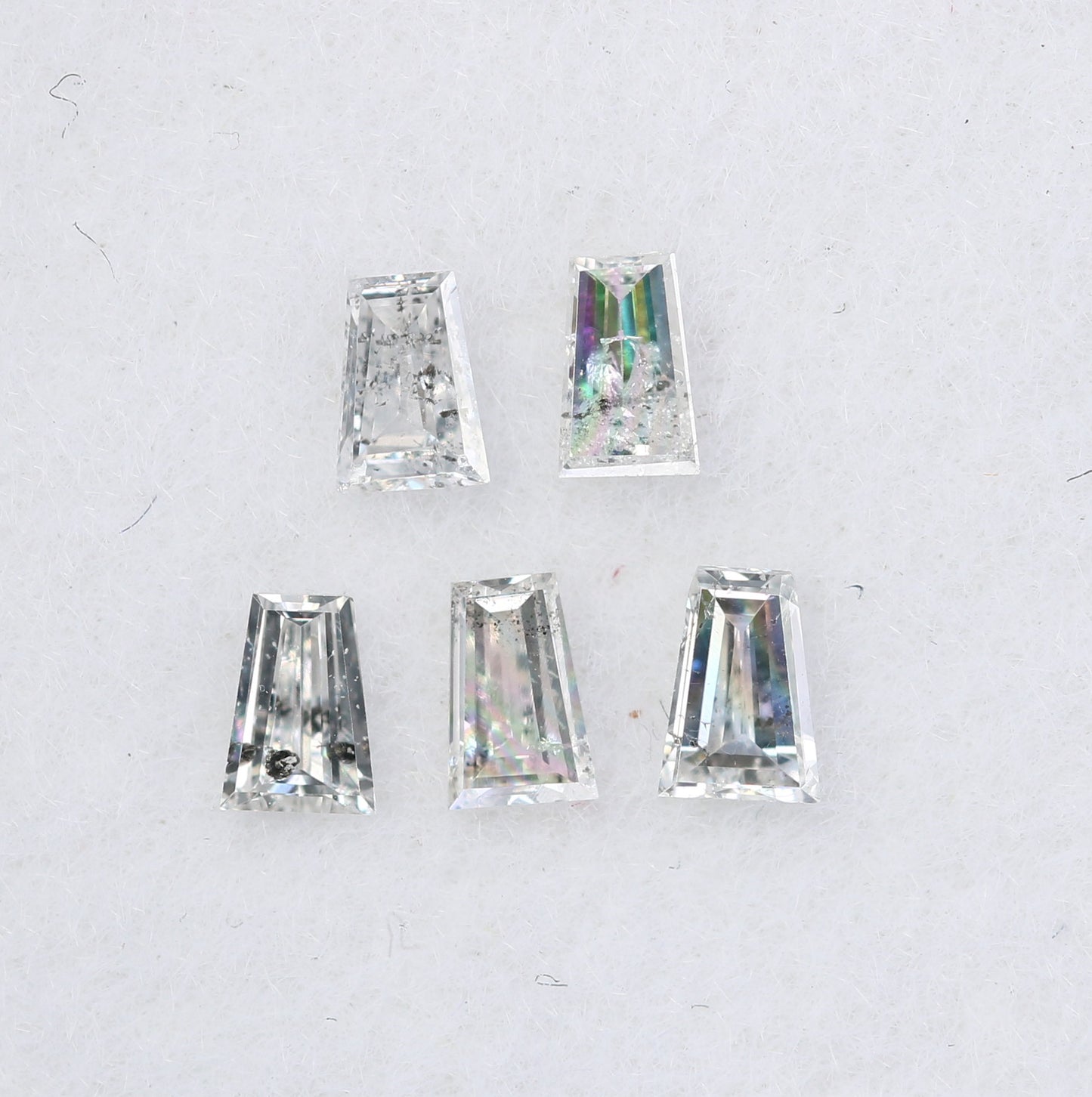 0.25 CT Baguette Cut Salt and Pepper Diamond – Perfect for Engagement Rings | Unique Salt and Pepper Diamond Jewelry - JayKrishna Diamond