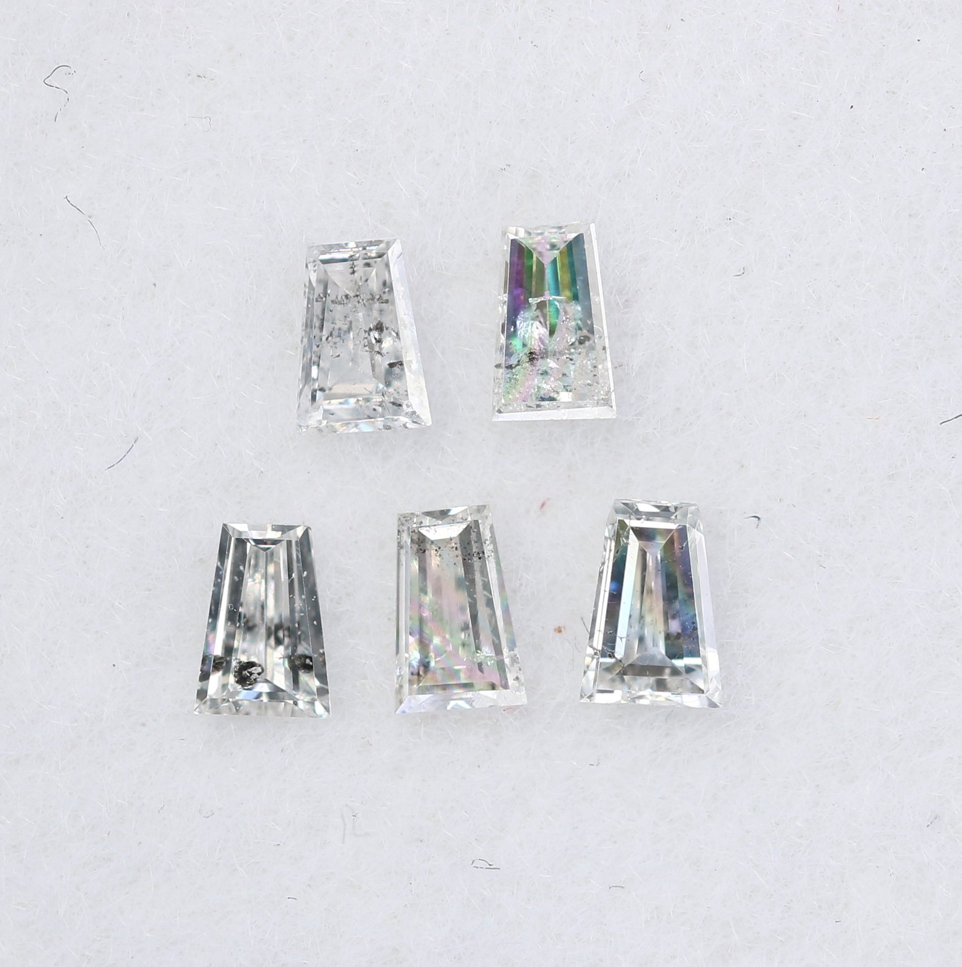 0.25 CT Baguette Cut Salt and Pepper Diamond – Perfect for Engagement Rings | Unique Salt and Pepper Diamond Jewelry - JayKrishna Diamond