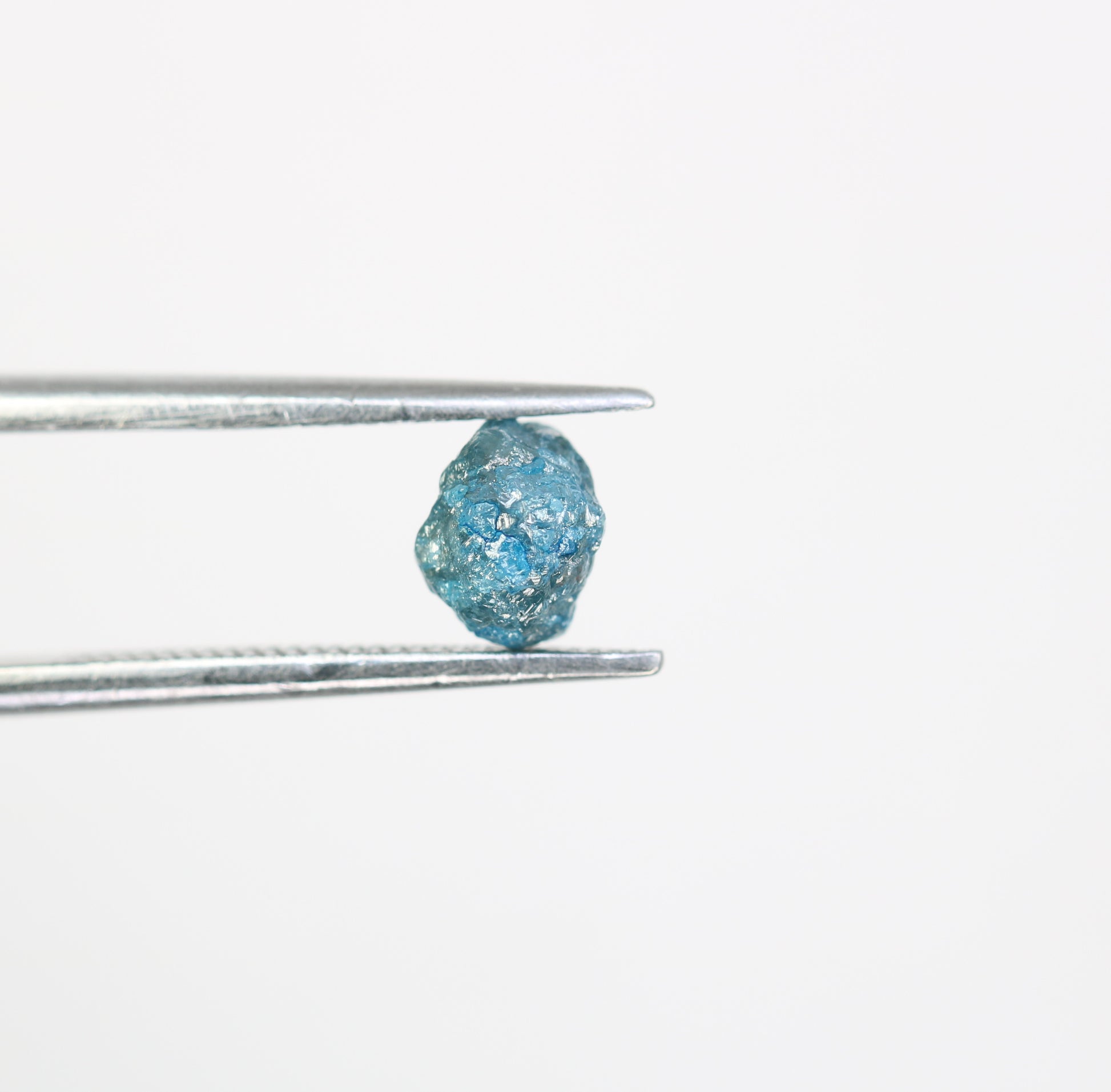 0.97 CT Irregular Cut Rough Raw Blue Diamond For Engagement Ring - JayKrishna Diamond
