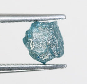 1.02 CT Raw Irregular Cut Rough Blue Diamond For Engagement Ring - JayKrishna Diamond