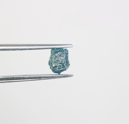 1.02 CT Raw Irregular Cut Rough Blue Diamond For Engagement Ring - JayKrishna Diamond