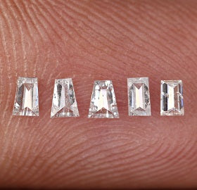 0.27 CT Salt and Pepper Baguette Shape Diamond – Ideal for Engagement Rings | Unique Salt and Pepper Baguette Diamond - JayKrishna Diamond