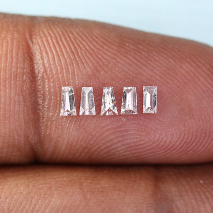 0.29 CT Baguette Shape Salt and Pepper Diamond – Perfect for Engagement Rings | Unique Salt and Pepper Baguette Diamond Jewelry - JayKrishna Diamond