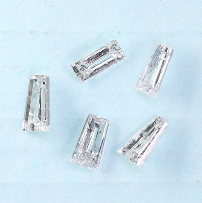0.29 CT Baguette Shape Salt and Pepper Diamond – Perfect for Engagement Rings | Unique Salt and Pepper Baguette Diamond Jewelry - JayKrishna Diamond
