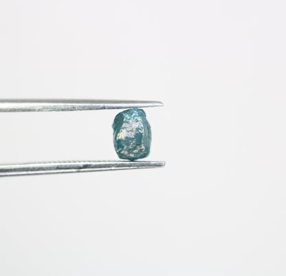 0.97 CT Blue Rough Raw Natural Diamond For Engagement Ring - JayKrishna Diamond