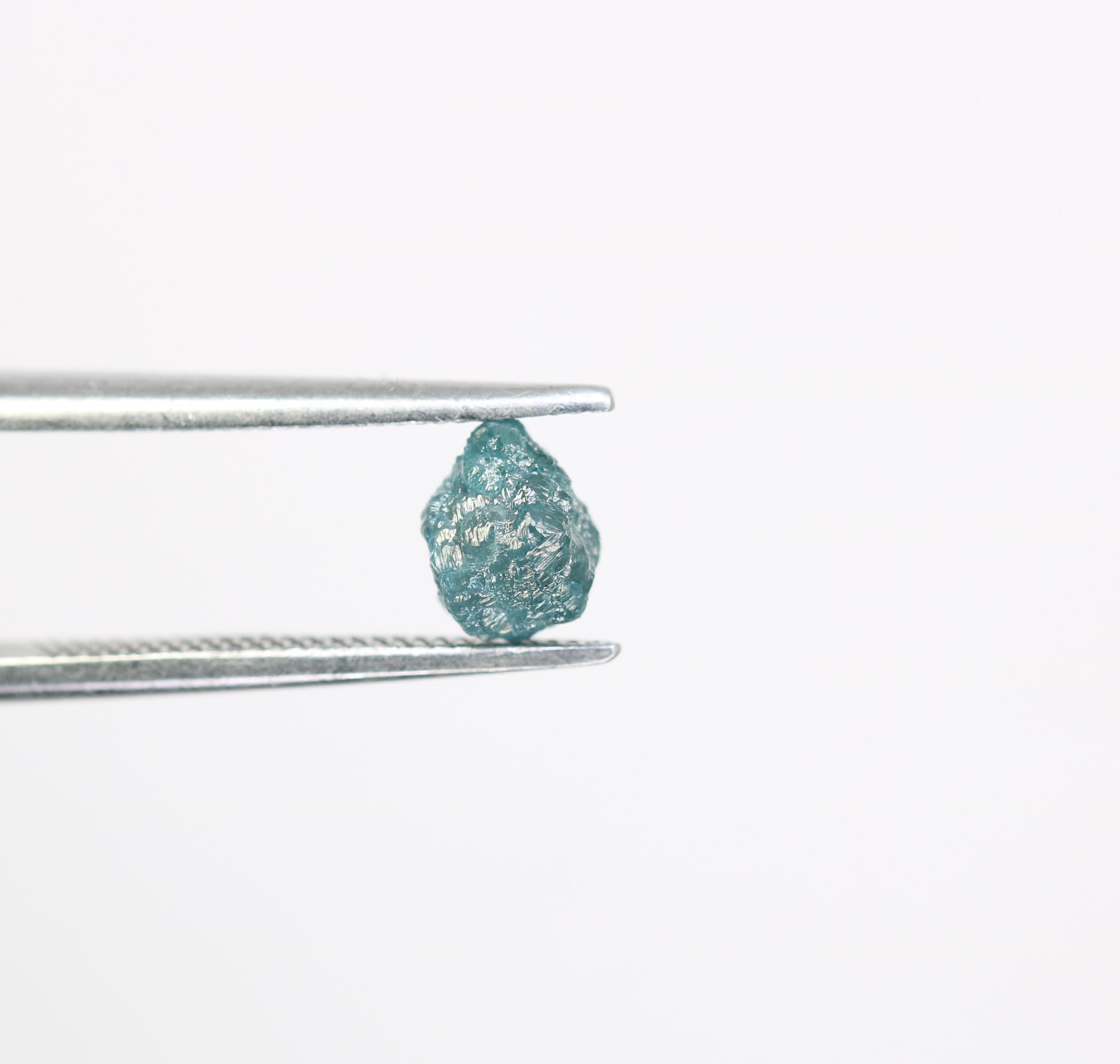 0.97 CT Irregular Cut Blue Rough Raw Natural Diamond For Engagement Ring - JayKrishna Diamond