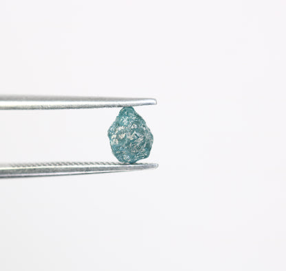 0.97 CT Irregular Cut Blue Rough Raw Natural Diamond For Engagement Ring - JayKrishna Diamond