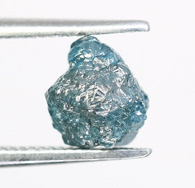 1.27 CT Blue Irregular Cut Rough Raw Natural Diamond For Engagement Ring - JayKrishna Diamond