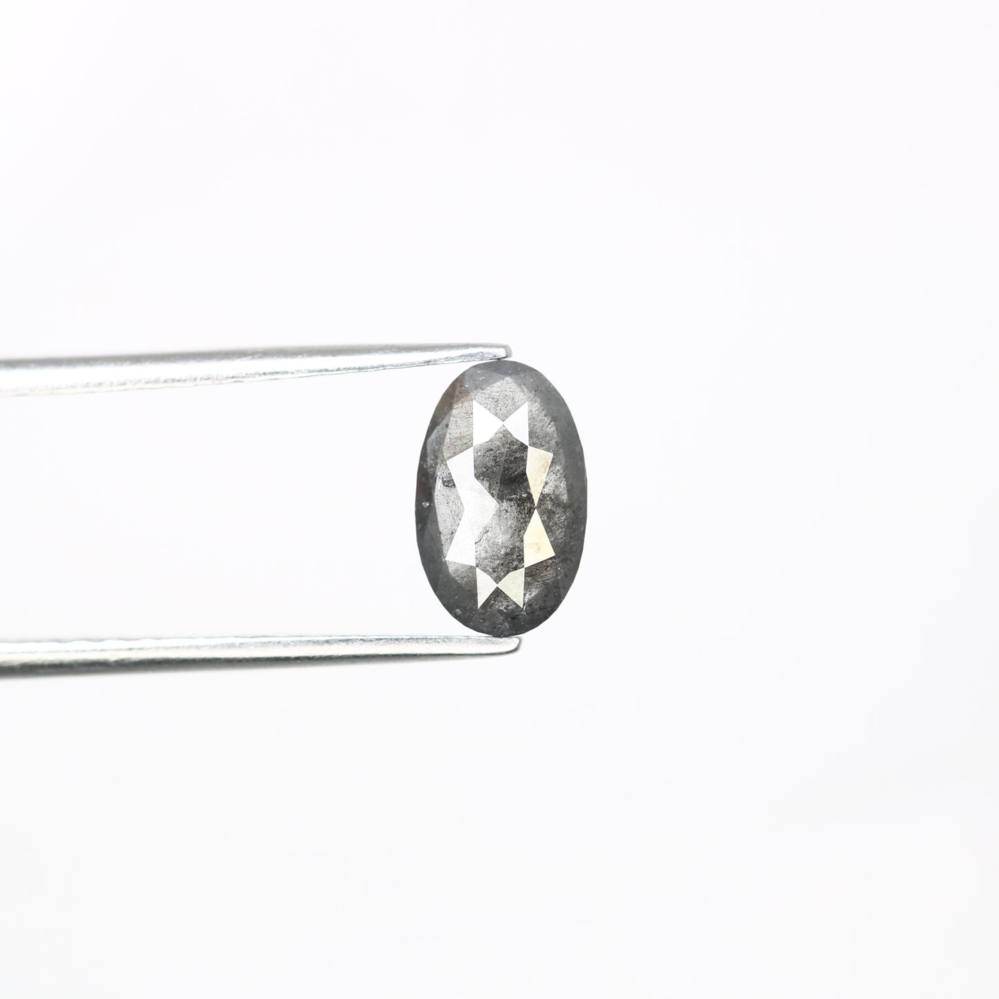 1.01 Carat Loose Oval Shape Natural Salt And Pepper Diamond For Engagement Ring - JayKrishna Diamond