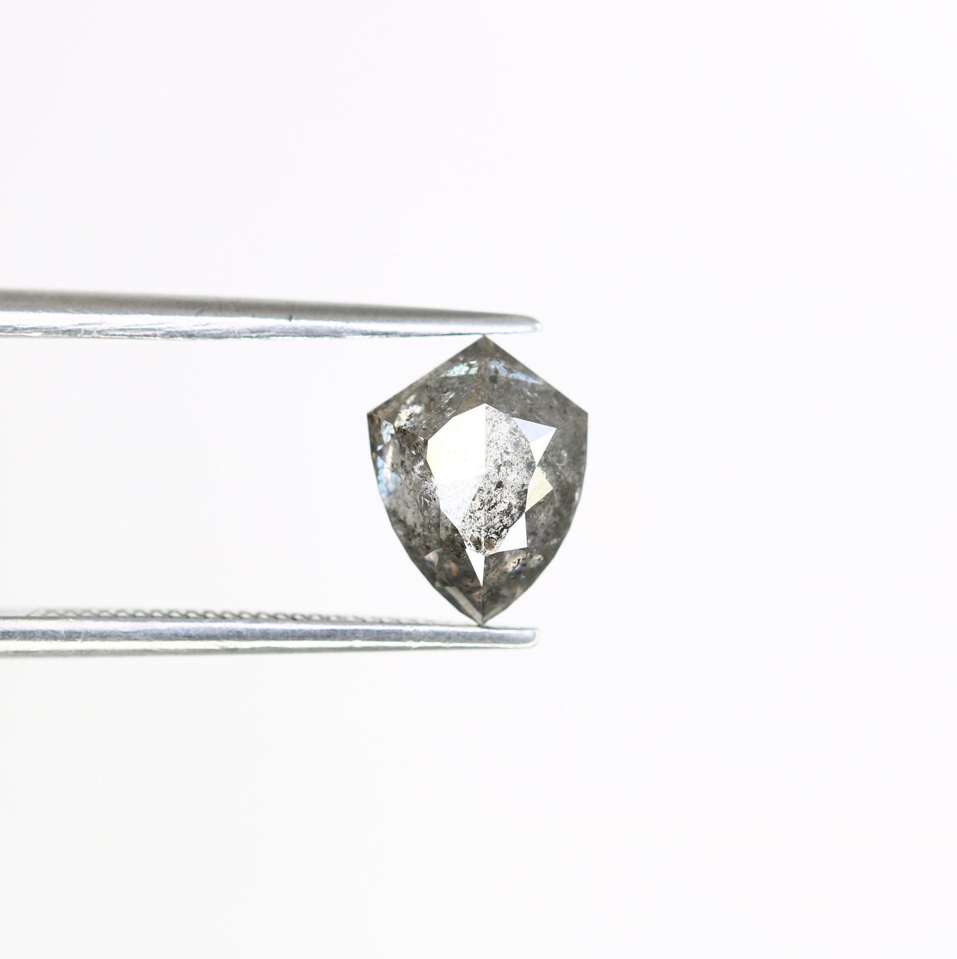1.50 CT Salt And Pepper Geometric Shaped Diamond For Wedding Ring - JayKrishna Diamond
