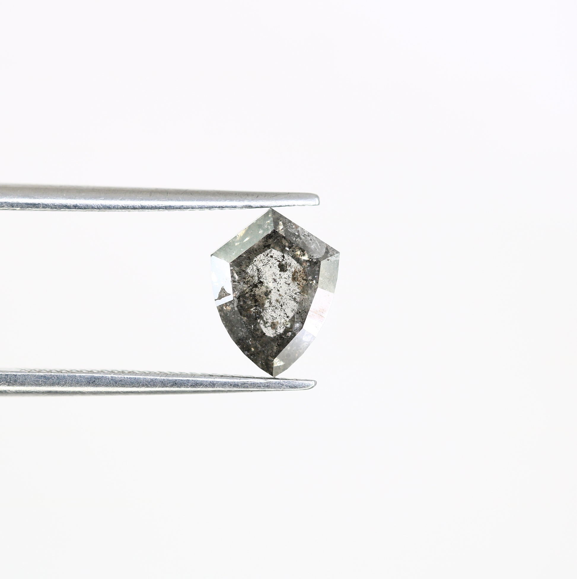1.50 CT Salt And Pepper Geometric Shaped Diamond For Wedding Ring - JayKrishna Diamond