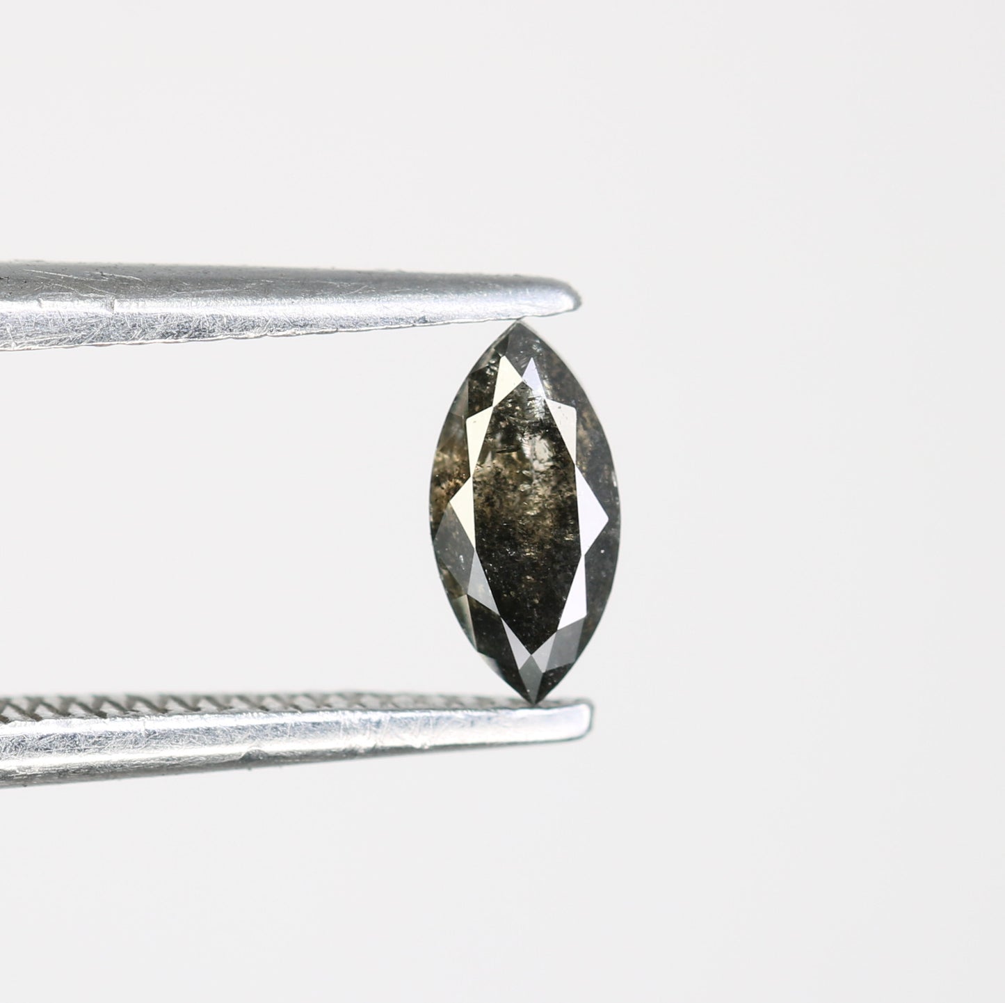 0.28 CT Salt and Pepper Marquise Shape Natural Diamond – Ideal for Engagement Rings | Distinctive Salt and Pepper Marquise Diamond - JayKrishna Diamond