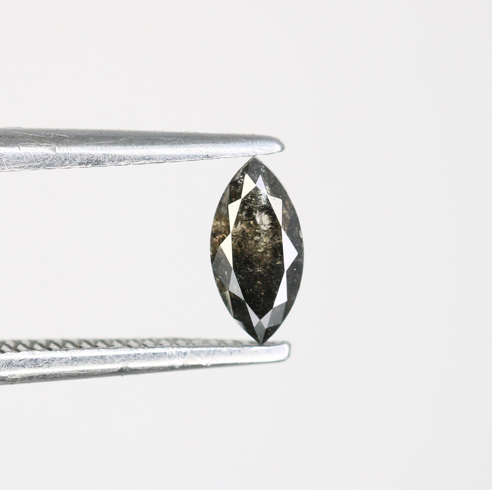 0.28 CT Salt and Pepper Marquise Shape Natural Diamond – Ideal for Engagement Rings | Distinctive Salt and Pepper Marquise Diamond - JayKrishna Diamond