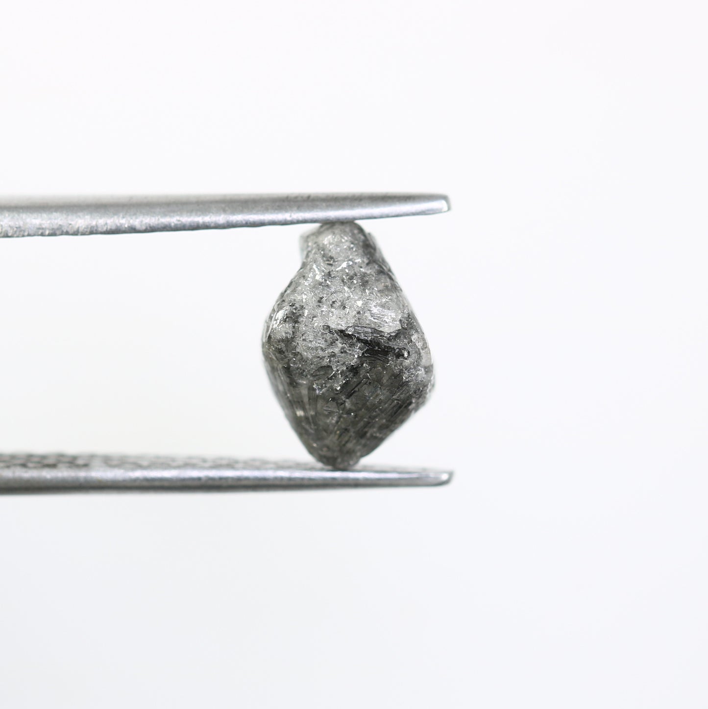 2.77 CT Salt And Pepper Raw Uncut Rough Diamond For Engagement Ring - JayKrishna Diamond