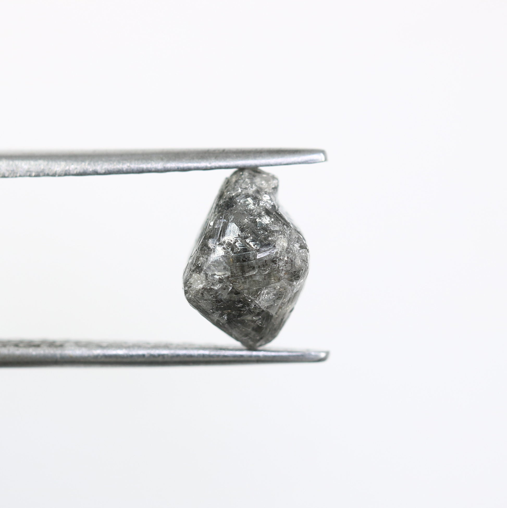 2.77 CT Salt And Pepper Raw Uncut Rough Diamond For Engagement Ring - JayKrishna Diamond