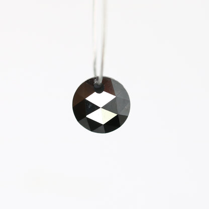 0.76 CT Drilled Beads Black Round Rose Cut Loose Diamond For Diamond Jewellry - JayKrishna Diamond