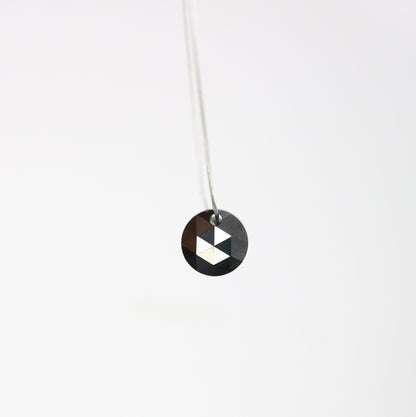 0.84 CT Natural Round Rose Cut Drilled Beads Black Diamond For Diamond Jewellry - JayKrishna Diamond