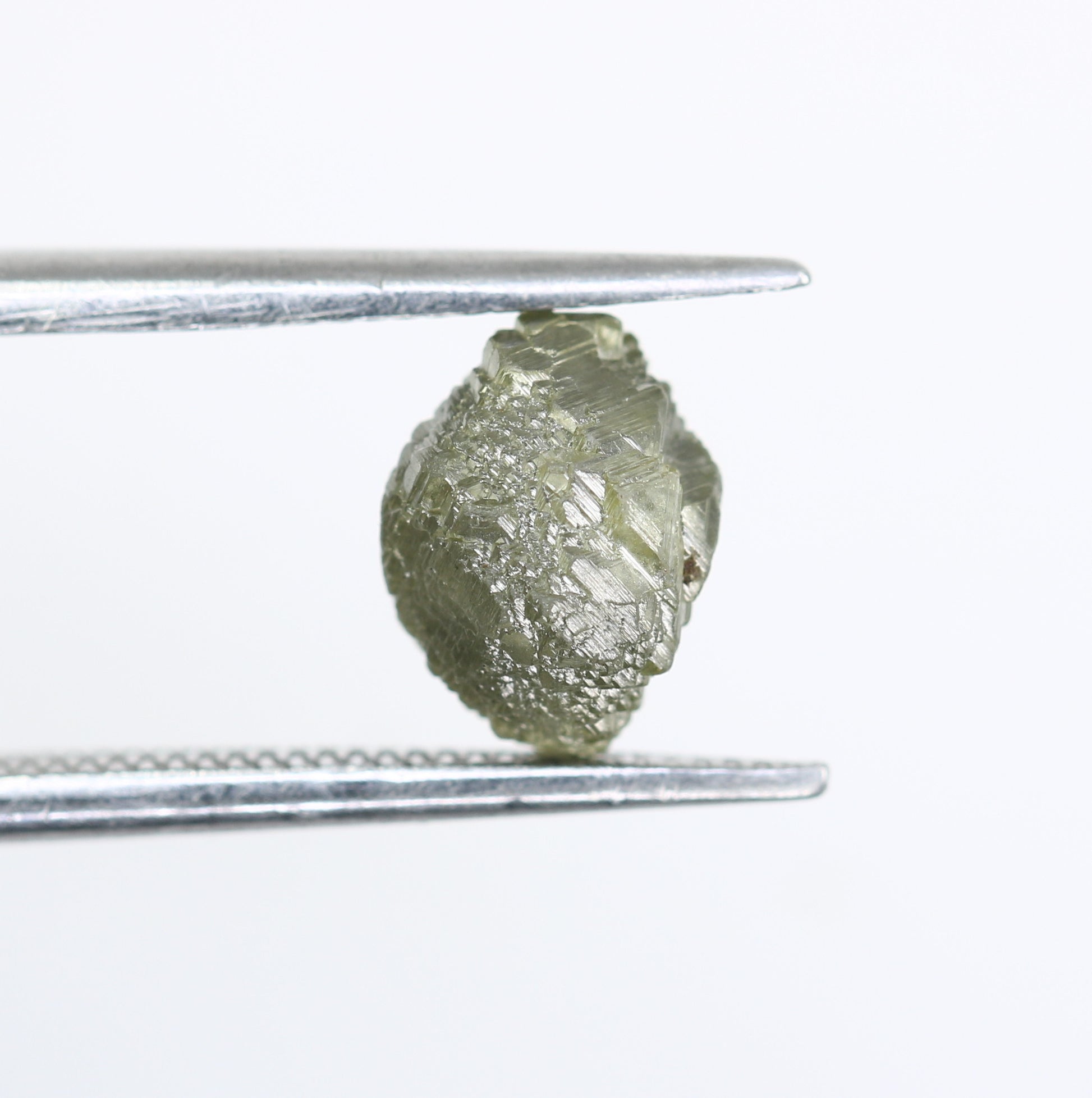 2.16 CT Irregular Cut Salt And Pepper Rough Raw Diamond For Engagement Ring - JayKrishna Diamond